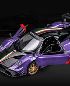 1:31 Pagani Zonda R Revolucion Alloy Sports Car Model Diecasts Metal Toy Racing Car Model Simulation Sound and Light Kids Gifts - IHavePaws