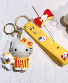 1PC Cute Sanrio Series Keychain For Men Colorful Keyring Accessories For Bag Key Purse Backpack Birthday Gifts SLO 32 - ihavepaws.com