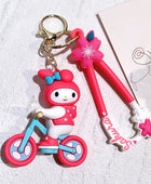 Sanrio Anime Action Figure Keychain Bag Pendant Hello Kitty Melody Kuromi Cinnamoroll Doll Pendant Couple Car Key Chain Kid Gift SLO 40 - ihavepaws.com