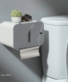 Induction Toilet Paper Holder Shelf Automatic Paper Out Gray - IHavePaws