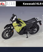 Maisto 1:18 Kawasaki KLR 650 Alloy Racing Motorcycle Model Diecast Metal Street Sports Motorcycle Model Simulation Kids Toy Gift - IHavePaws