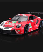 Bburago 1:24 Porsche 911 RSR Alloy Sports Car Model Diecast Metal Toy Vehicles Car Model Simulation Collection Children Toy Gift Red - IHavePaws