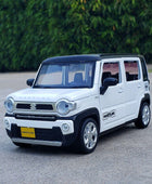 1:22 SUZUKI HUSTLER SUV Alloy Car Model Diecast Metal Off-Road Vehicle Car Model Simulation Sound Light Collection Kids Toy Gift