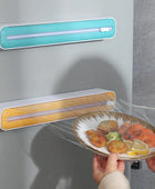 2 In 1 Food Film Dispenser Magnetic Wrap With Cutter - IHavePaws
