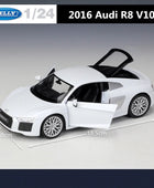 WELLY 1:24 Audi R8 V10 Alloy Sports Car Model Diecasts Metal Racing Car Vehicles Model Simulation Collection Childrens Toys Gift - IHavePaws