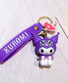 1PC Cute Sanrio Series Keychain For Men Colorful Keyring Accessories For Bag Key Purse Backpack Birthday Gifts SLO 16 - ihavepaws.com