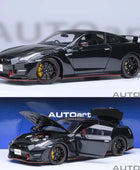 AUTOart 1:18 Nissan GT-R35 NISMO 2022 SPECIAL EDITION Sports car scale model BLACK 77504 - IHavePaws