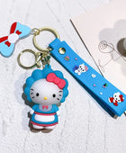 1PC Cute Sanrio Series Keychain For Men Colorful Keyring Accessories For Bag Key Purse Backpack Birthday Gifts SLO 25 - ihavepaws.com