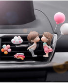 Lovely Car Odors Pendant Car Solid Perfume Car Aroma Diffuser Distributor Car Fragrance Lovely Couple Girl Boy Car Air Vent CA359-4 - IHavePaws