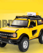 1:24 Ford Bronco Lima SUV Alloy Car Model Diecasts Metal Modified Off-road Vehicles Car Scale Model Yellow - IHavePaws