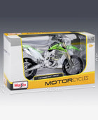 Maisto 1:12 Kawasaki KX450F Alloy Race Motorcycle Model Simulation Metal Street Cross-country Sports Motorcycle Model - IHavePaws