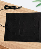 USB-Powered Pet Warming Pad: Winter Comfort for Cats, Dogs, and Reptiles Black / 25x30cm - IHavePaws