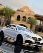 1:32 C63S Coupe Alloy Sports Car Model Diecast Metal Toy Vehicles Car Model Collection High Simulation Sound and Light Kids Gift - IHavePaws