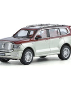 1:64 Tank 500 SUV Alloy Car Model Diecast Metal Toy Off-road Vehicles Car Model Simulation Miniature Scale Collection Kids Gifts Red - IHavePaws