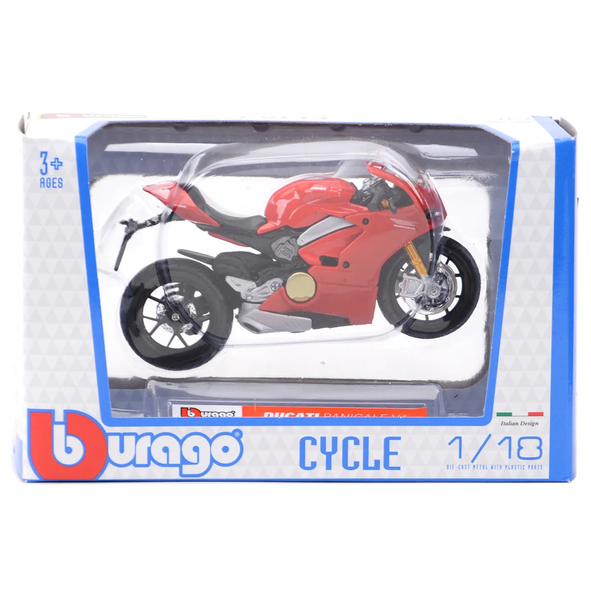 Maisto 1:18 Ducati Panigale V4 Alloy Racing Motorcycle Model Simulation Diecast Metal Street Motorcycle Model Childrens Toy Gift With retail box - IHavePaws