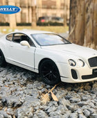 WELLY 1:24 Bentley Continental Supersports GT Alloy Luxy Car Model Diecast Simulation Metal Toy Vehicles Car Model Children Gift White - IHavePaws