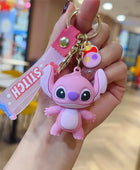 New Anime Disney Keychain Cartoon Mickey Mouse Minnie Lilo & Stitch Cute Doll Keyring Ornament Key Chain Pendant Kids Toys Gifts 31 - ihavepaws.com
