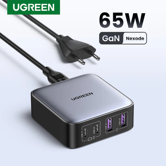UGREEN 100W 65W GaN Charger Desktop Laptop Fast Charger 4 in 1 CD327 - IHavePaws