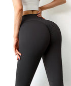 Women Scrunch Butt Yoga Pant Naked-Feel Fabric Sport Gym Leggings Femme High Waist Fitness Workout Pants Elastic Push Up Tights - IHavePaws