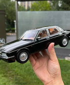 Almost Real AR 1/18 Jaguar XJ6 Daimler XJ40 car model Alloy Collection Display gifts for friends and relatives 810543 black - IHavePaws