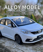 1/32 HONDA Fit GK5 Alloy Car Model Diecasts Metal Toy Sports Car Vehicles Model Simulation Sound and Light Collection Kids Gifts - IHavePaws