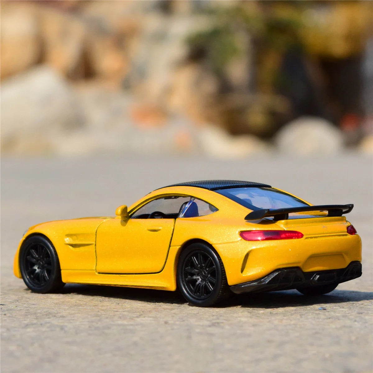 Welly 1:36 Mercedes Benz AMG GTR Alloy Sports Car Model Diecast Metal Toy Vehicle Car Model Simulation Collection Childrens Gift - IHavePaws