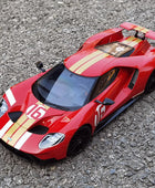 AUTOart 1:18 FORD GT FORD HERITAGE EDITION Car Scale Model White 72926 Red 72927 Gold 72928 Red - IHavePaws