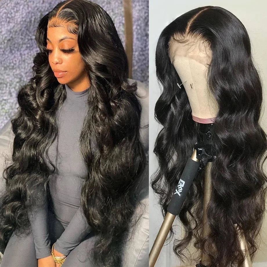 13x6 Body Wave Lace Front Wig 13x4 Glueless Wig Human Hair 28 30 32 34 36In 5x5 6x4 No Glue Wig Brazilian Human Hair