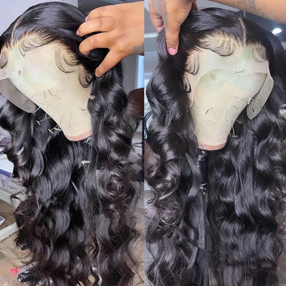 Body Wave 13x4 13x6 Lace Frontal Wig 5x5 6x4 Glueless Wig Transparent Lace Front Human Hair Wigs For Women Brazilian Remy Hair