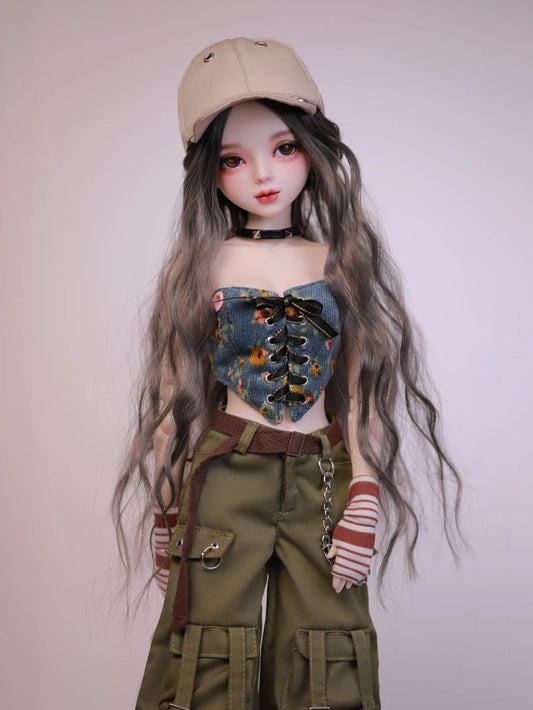 1/3 60cm Bjd Doll Toys New Handpainted Makeup can Change Clothes Eyeballs Hairstyle Fashionable Joint doll Gifts for Girls