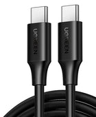 UGREEN USB C Cable 100W for iPhone 15 MacBook Pro for Samsung Galaxy A52s Fast Charging Cable 5A E-marker Chip USB Type C Cable 100W PVC Black / 1m - IHavePaws