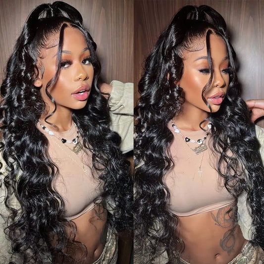 Body Wave Human Hair Lace Frontal Wigs 13x4 13x6 Transparent Lace Front Wig For Women 6x4 5x5 Glueless Wig Human Hair