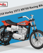 Maisto 1:18 Harley Davidson XR750 Racing Bike Alloy Motorcycle Model Diecasts Metal Street Racing Motorcycle Model Kids Toy Gift - IHavePaws