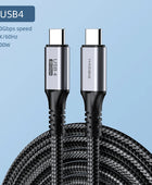 Hagibis USB4 Cable Compatible with Thunderbolt 3/4 5K@60Hz 40Gbps Data Transfer 100W 5A Fast Charging - IHavePaws