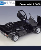 Welly 1:24 Lamborghini Countach LP5000s Alloy Sports Car Model Diecasts Metal Race Car Model Simulation Collection Kids Toy Gift - IHavePaws