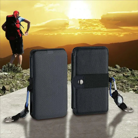 Outdoor Multifunctional Portable Solar Charging Panel Foldable 5V 1A USB Output Device Camping Tool High Power Output - ihavepaws.com