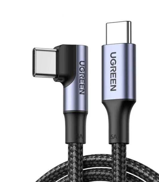 UGREEN USB C to USB Type-C Cable 100W 60W For iPhone 15 Macbook Samsung S23 Fast Charge Cable E-marker USB Type C 100W PD Cable 100W Single Angle / 3m - IHavePaws