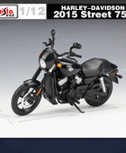 Maisto 1:12 Harley-Davidson Street 750 Alloy Sports Motorcycle Model Diecasts Metal Street Racing Motorcycle - IHavePaws