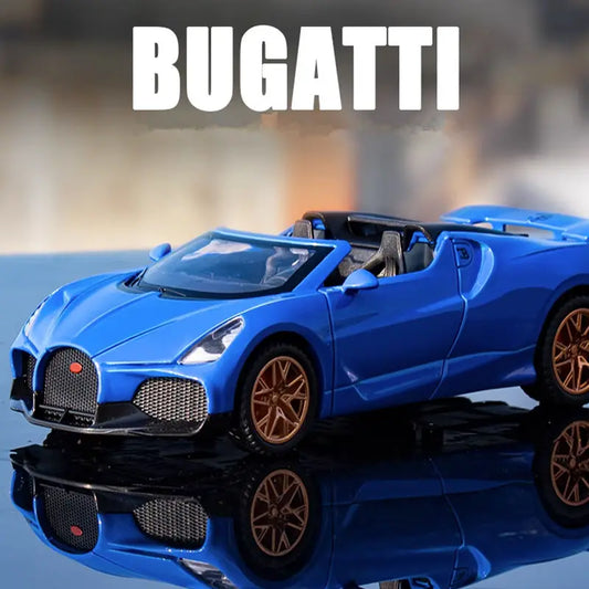 1:32 Bugatti Mistral W16 Alloy Sports Car Model Diecasts & Toy Vehicles Metal Racing Car Model Simulation - IHavePaws