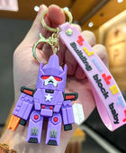 Cartoon Anime Transformers Keychain Robot Bumblebee Optimus Prime Autobots Key Chain Charm Luggage Accessories Toy Gift for Son 08 - ihavepaws.com
