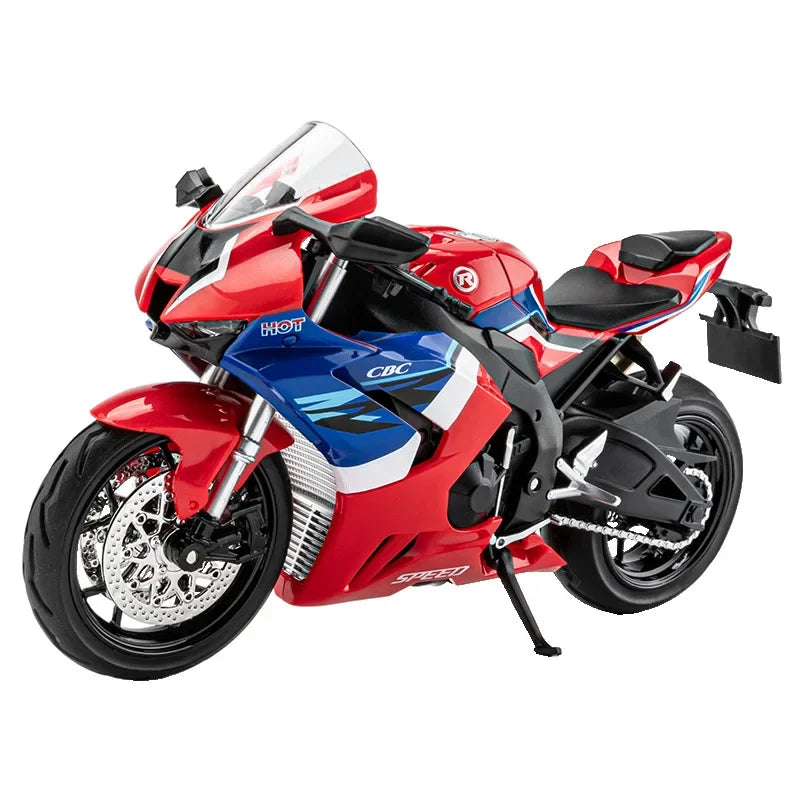 New 1/12 Honda CBR1000RR Alloy Die Cast Motorcycle Model Toy Car Collection Autobike Shork-Absorber Off Road Autocycle Toy Gift