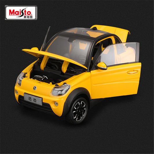 Maisto 1:18 Mini Car Alloy New Energy Vehicle Car Model Diecast Metal Toy Classic Car Model High Simulation Collection Kids Gift