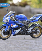 WELLY 1:10 YAMAHA YZF-R1 Alloy Racing Motorcycle Scale Model Diecast YZF-R1 with box - IHavePaws