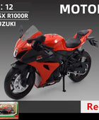 1:12 Suzuki GSX-250R Alloy Racing Motorcycle Model R1000R red - IHavePaws