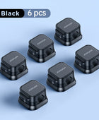 Joyroom Magnetic Cable Clips Cable Smooth Adjustable Cord Holder 6 Pcs Black - IHavePaws