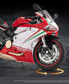 1:12 DUCATI 1199 Panigale Alloy Racing Motorcycle Model Diecasts - IHavePaws