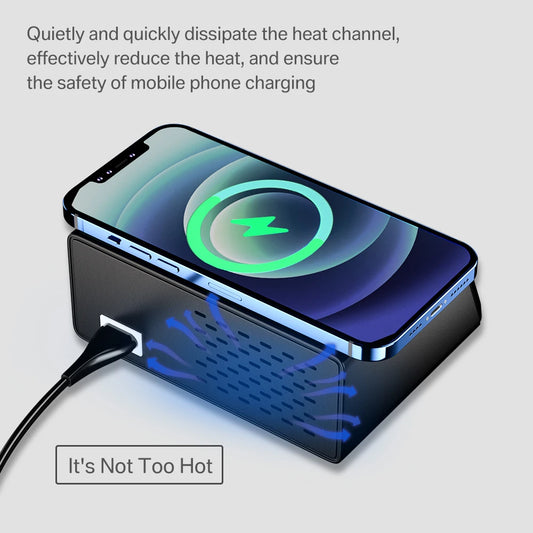 Wireless Charger Fast Charging Charger Quick Charge USB PD Charger Adapter HUB Charging Station For iPhone iPad Samsung Tablet