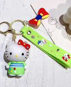1PC Cute Sanrio Series Keychain For Men Colorful Keyring Accessories For Bag Key Purse Backpack Birthday Gifts SLO 31 - ihavepaws.com