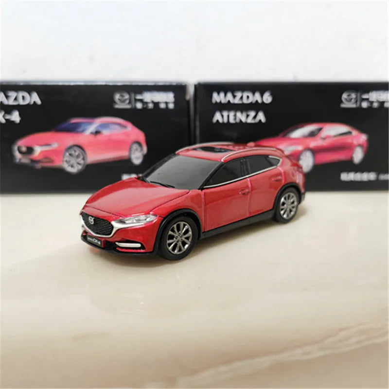 1/64 MAZDA 3 ATENZA Alloy Car Model Diecasts Metal Vehicles Car Model Simulation Miniature Scale Collection Childrens Toys Gift CX4 - IHavePaws