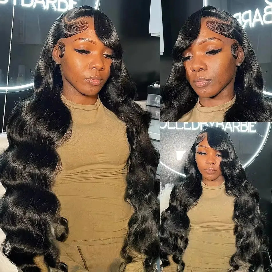 34 32 In Body Wave Human Hair Lace Frontal Wigs 13x4 13x6 Transparent Lace Front Wig For Women 6x4 5x5 Glueless Wig Human Hair